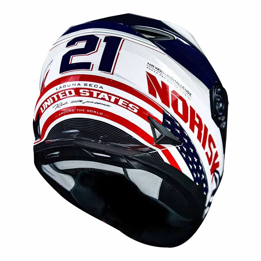 Capacete Norisk FF302 Grand Prix USA