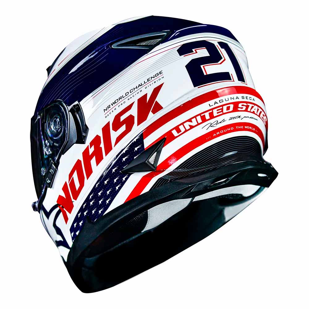 Capacete Norisk FF302 Grand Prix USA