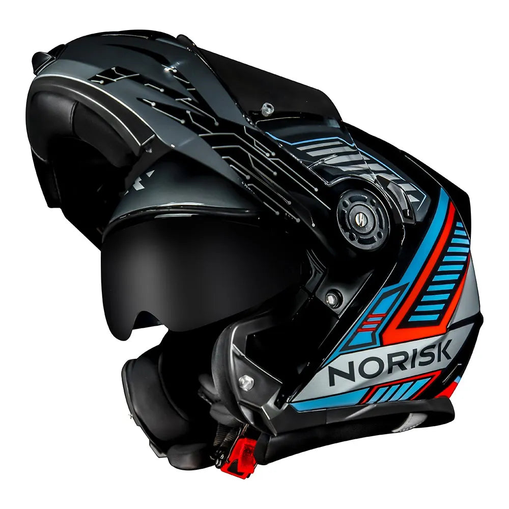 Capacete Norisk FF345 Route Charge Escamoteável