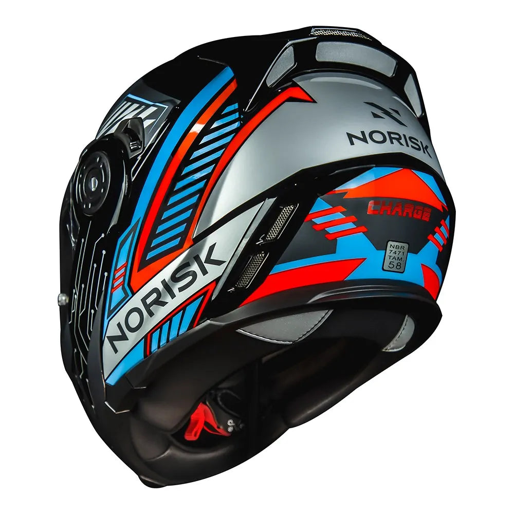 Capacete Norisk FF345 Route Charge Escamoteável