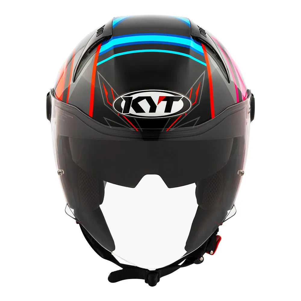 Capacete KYT D-City Ratthapark Play Aberto