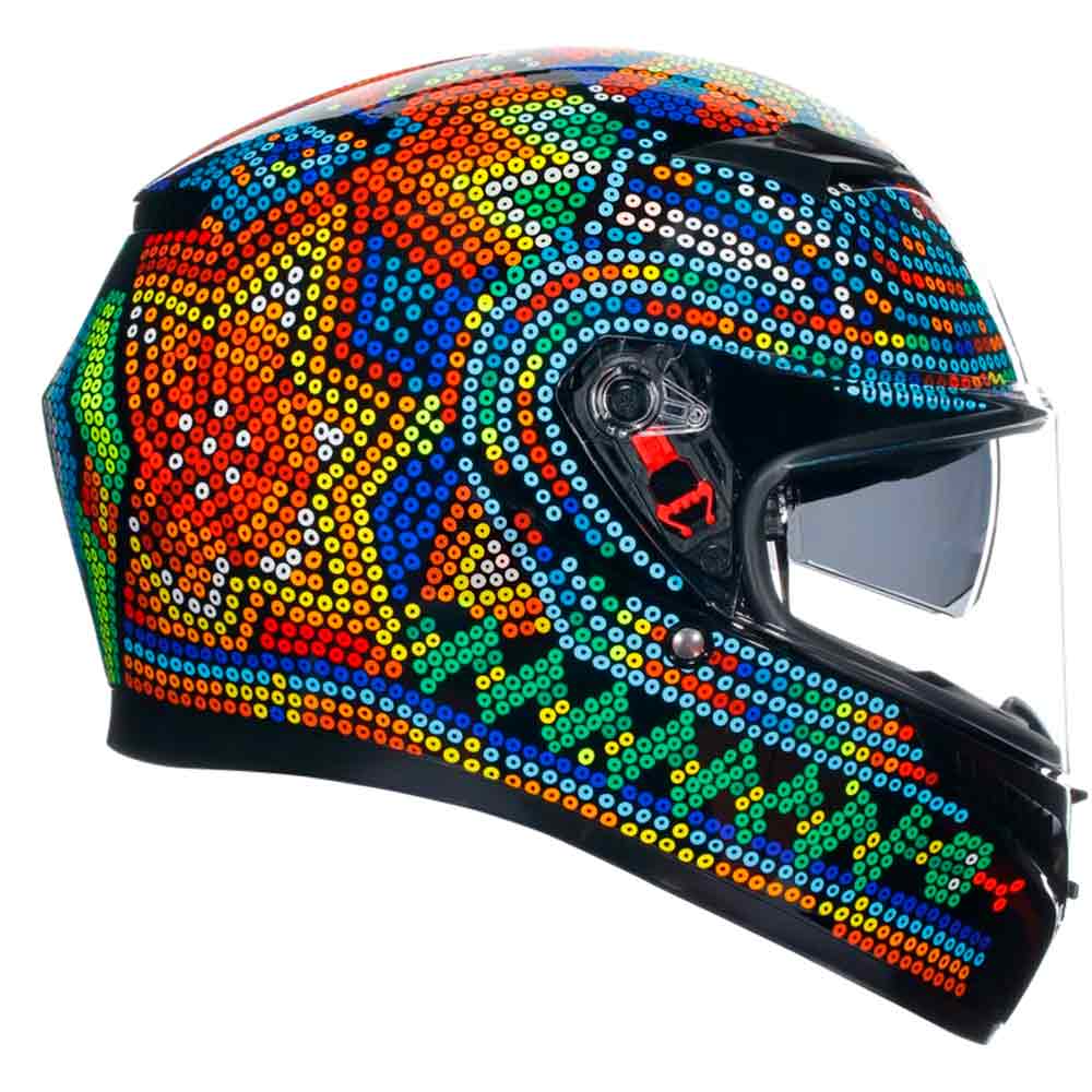 Capacete AGV K3 Rossi Winter Test 2018