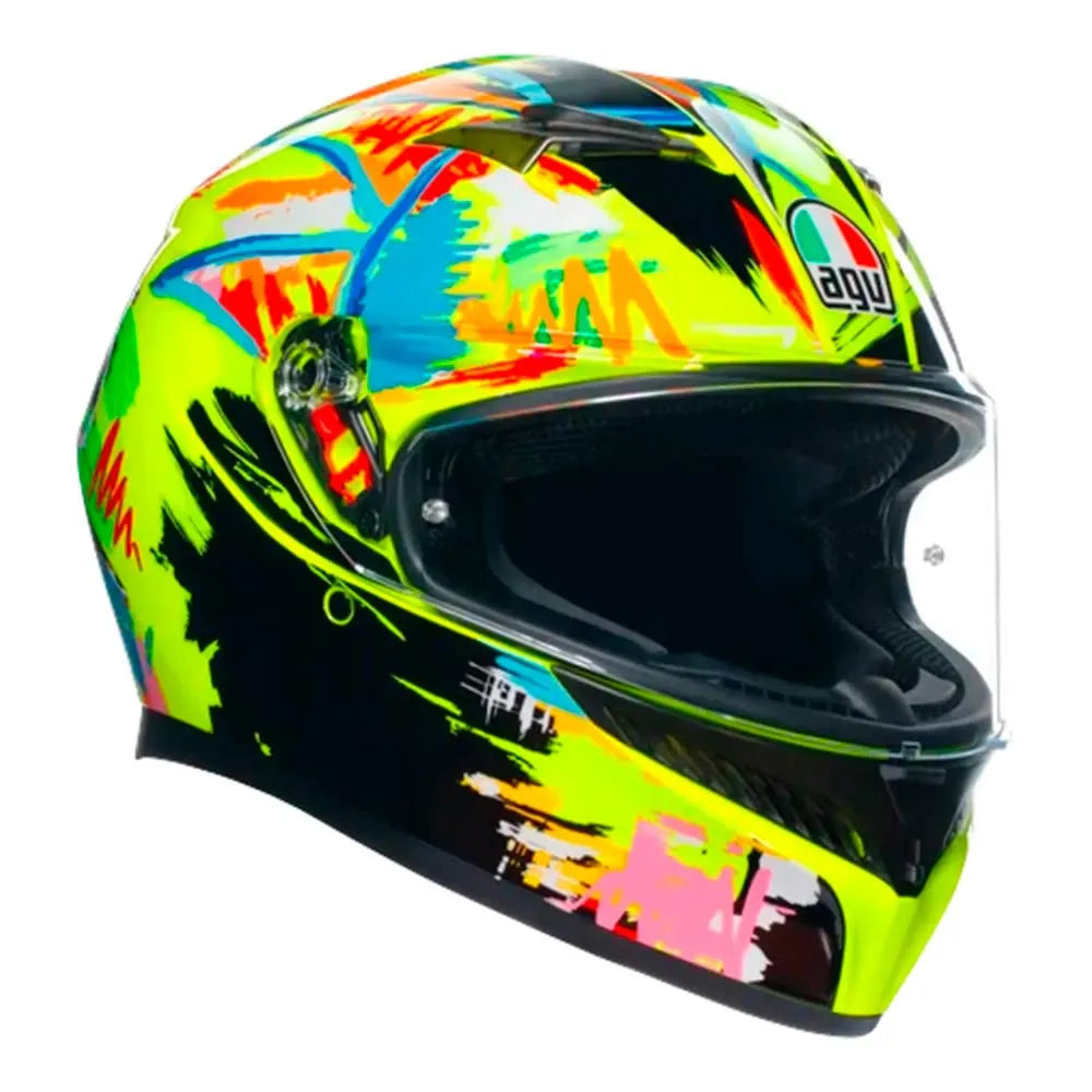 Capacete AGV K3 Rossi Winter Test 2019