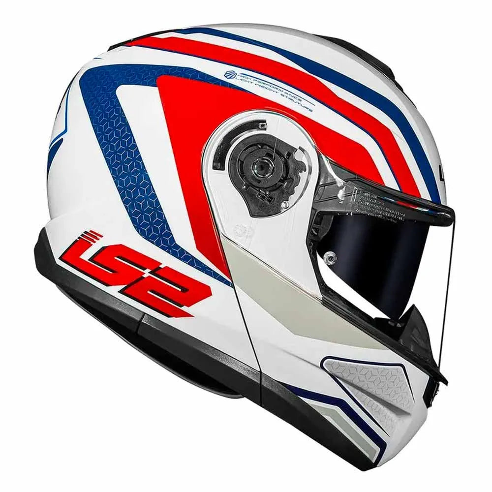 Capacete LS2 FF908 Strobe II Phantom Escamoteável