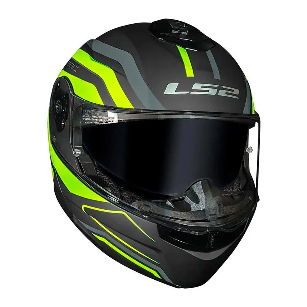Capacete LS2 FF908 Strobe II Phantom Escamoteável
