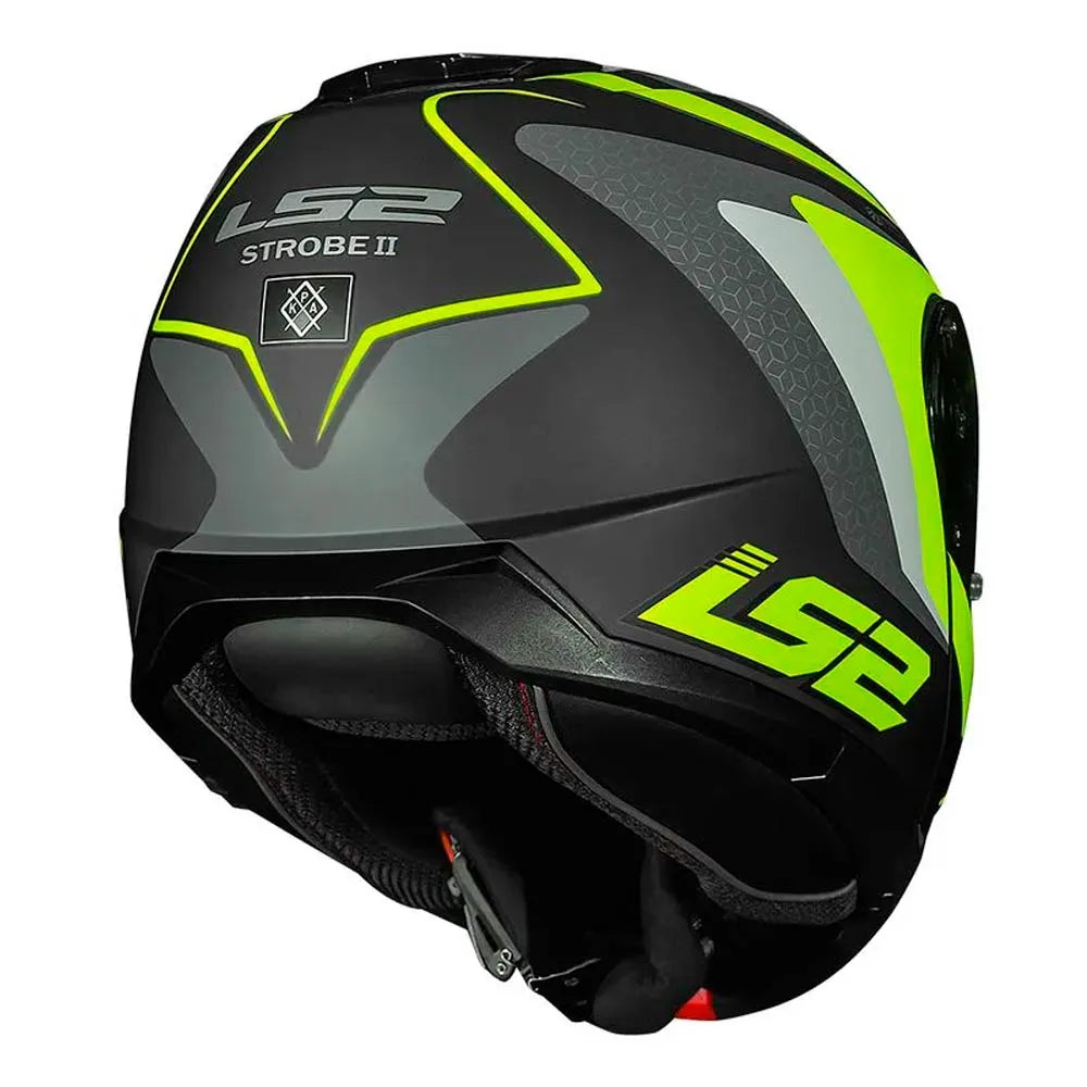 Capacete LS2 FF908 Strobe II Phantom Escamoteável