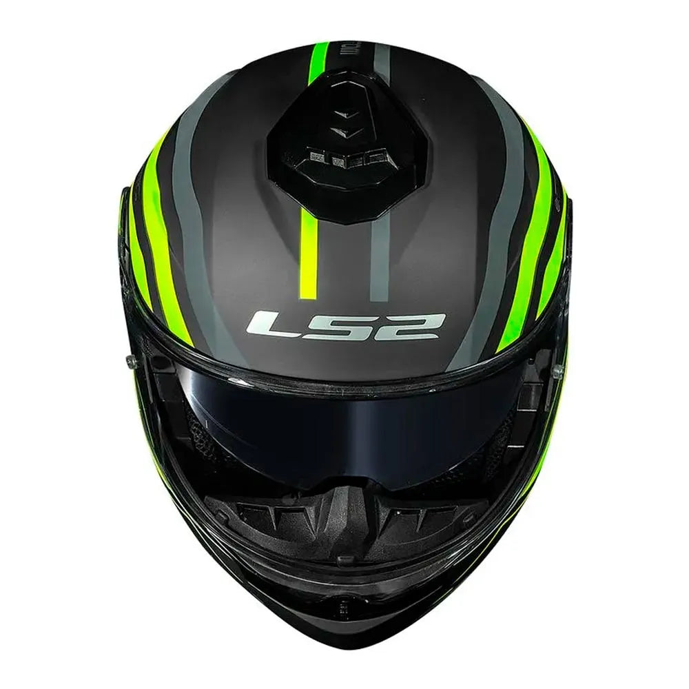 Capacete LS2 FF908 Strobe II Phantom Escamoteável