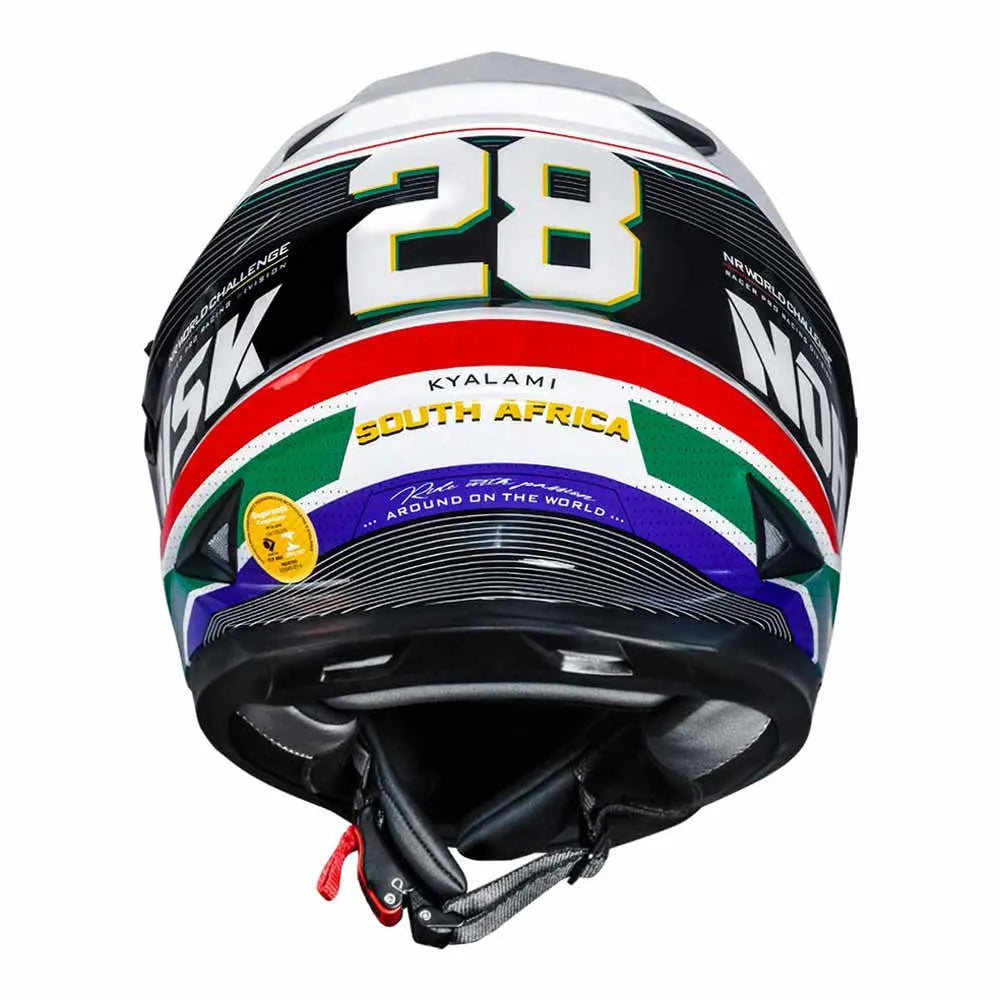 Capacete Norisk FF302 Grand Prix África do Sul
