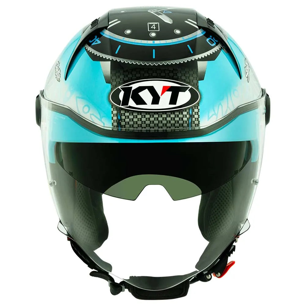 Capacete Kyt D-City Foggia Misano 2022 Aberto