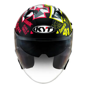 Capacete KYT NFJ Espargaro 20 Aberto