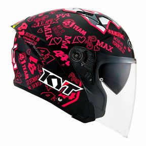 Capacete KYT NFJ Espargaro 20 Aberto