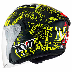 Capacete KYT NFJ Espargaro 20 Aberto