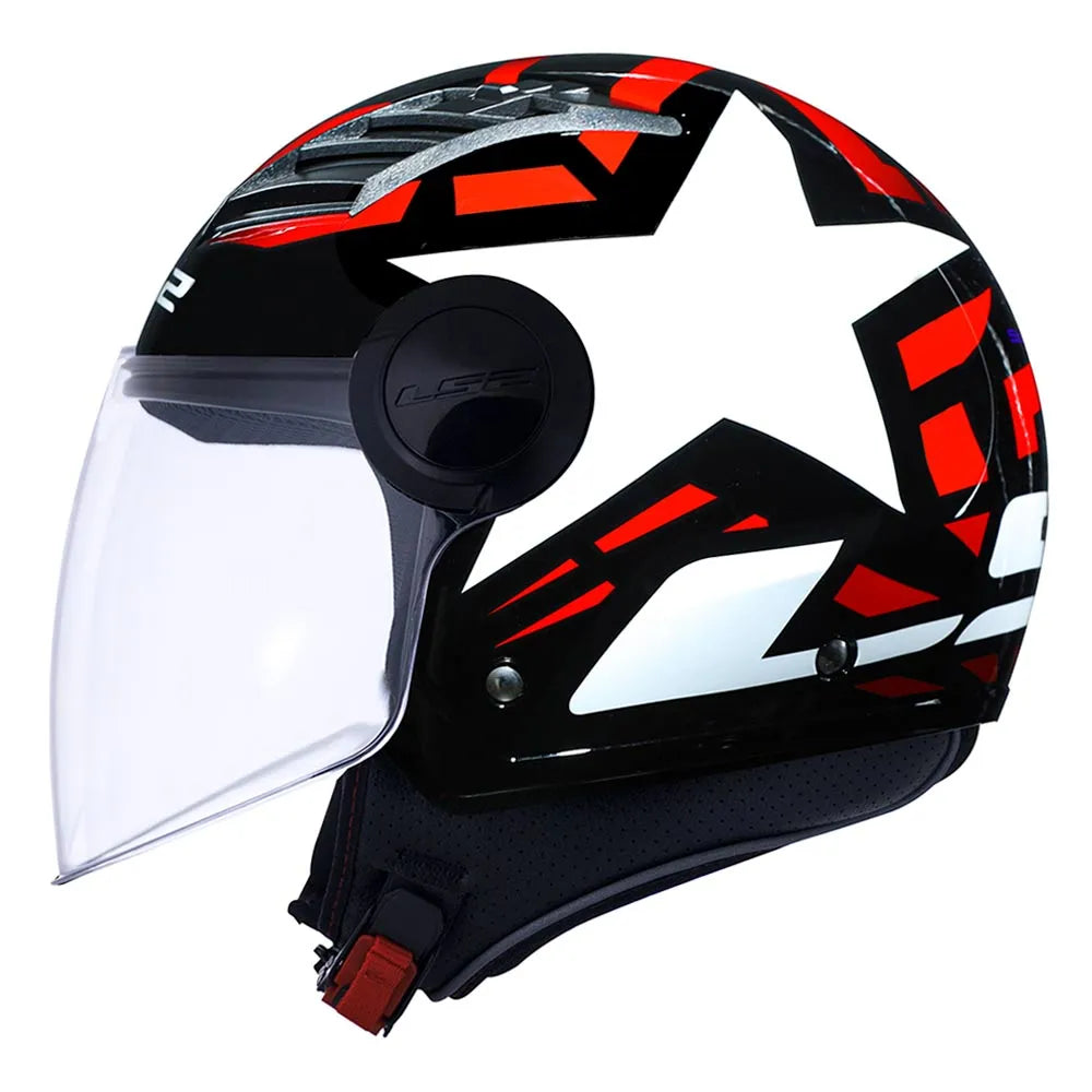 Capacete LS2 OF562 Airflow Starwar VERMELHO
