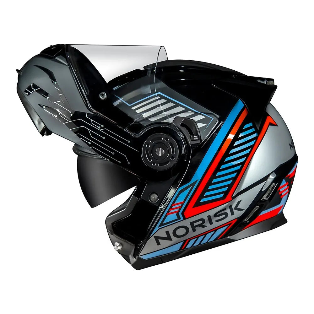 Capacete Norisk FF345 Route Charge Escamoteável