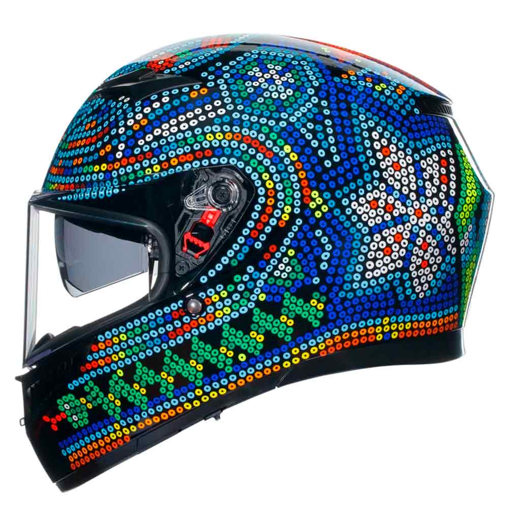 Capacete AGV K3 Rossi Winter Test 2018