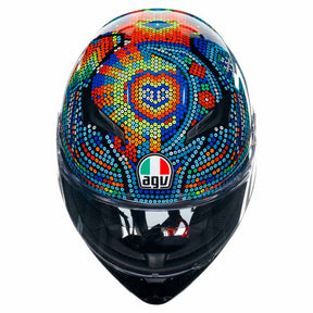 Capacete AGV K3 Rossi Winter Test 2018