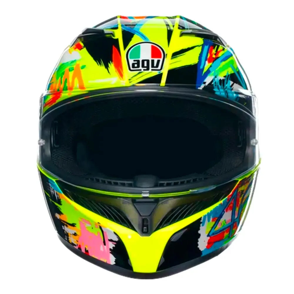 Capacete AGV K3 Rossi Winter Test 2019