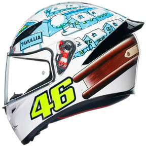 Capacete Agv K1S Rossi Winter Test 2017