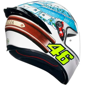 Capacete Agv K1S Rossi Winter Test 2017