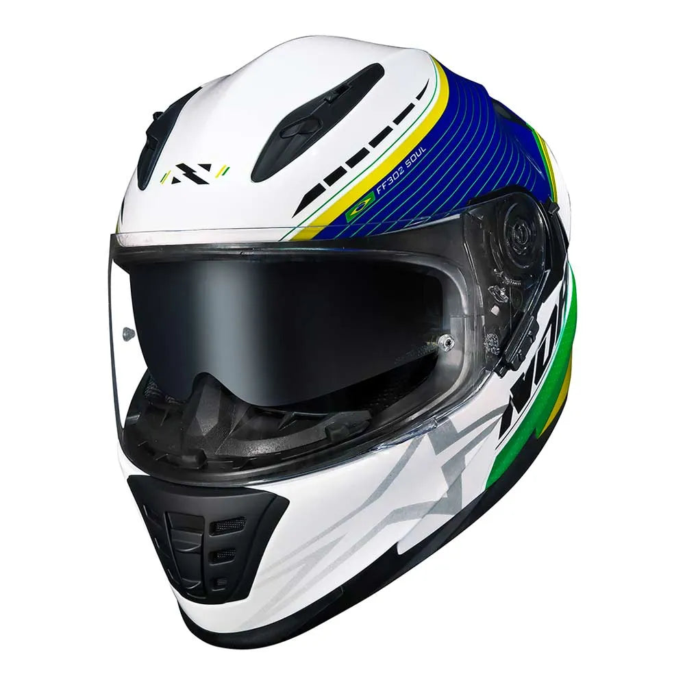 Capacete Norisk FF302 Grand Prix Brasil
