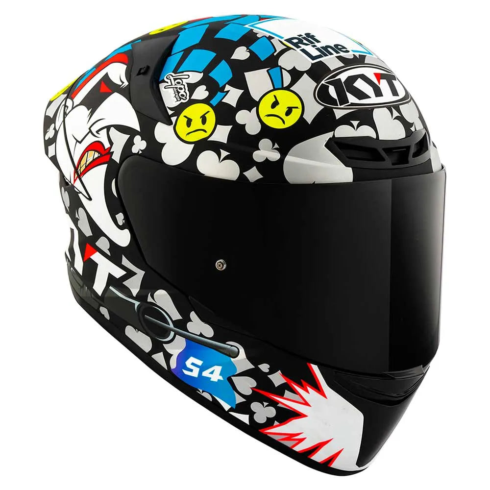 Capacete KYT TT Course Riccardo Rossi