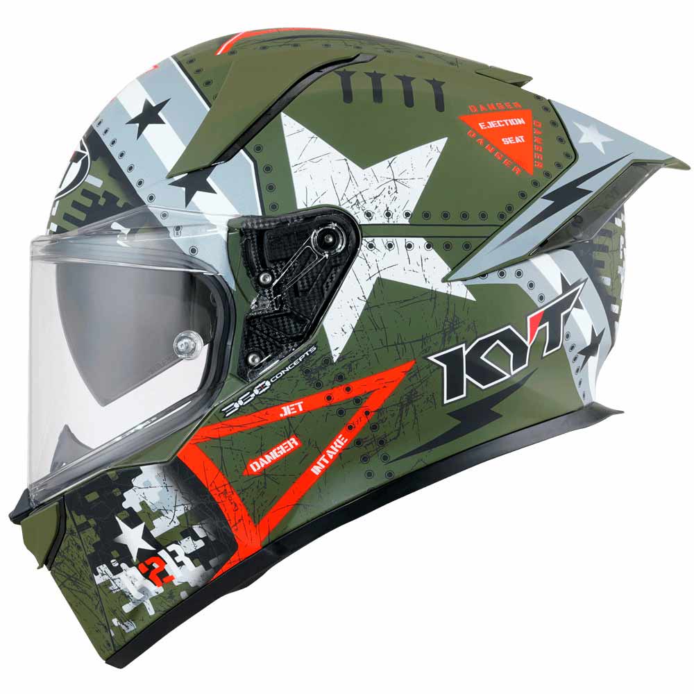 Capacete KYT R2R Max Assault