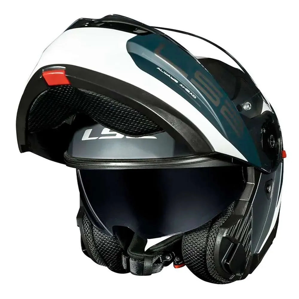 Capacete LS2 FF908 Strobe II Victory Escamoteável