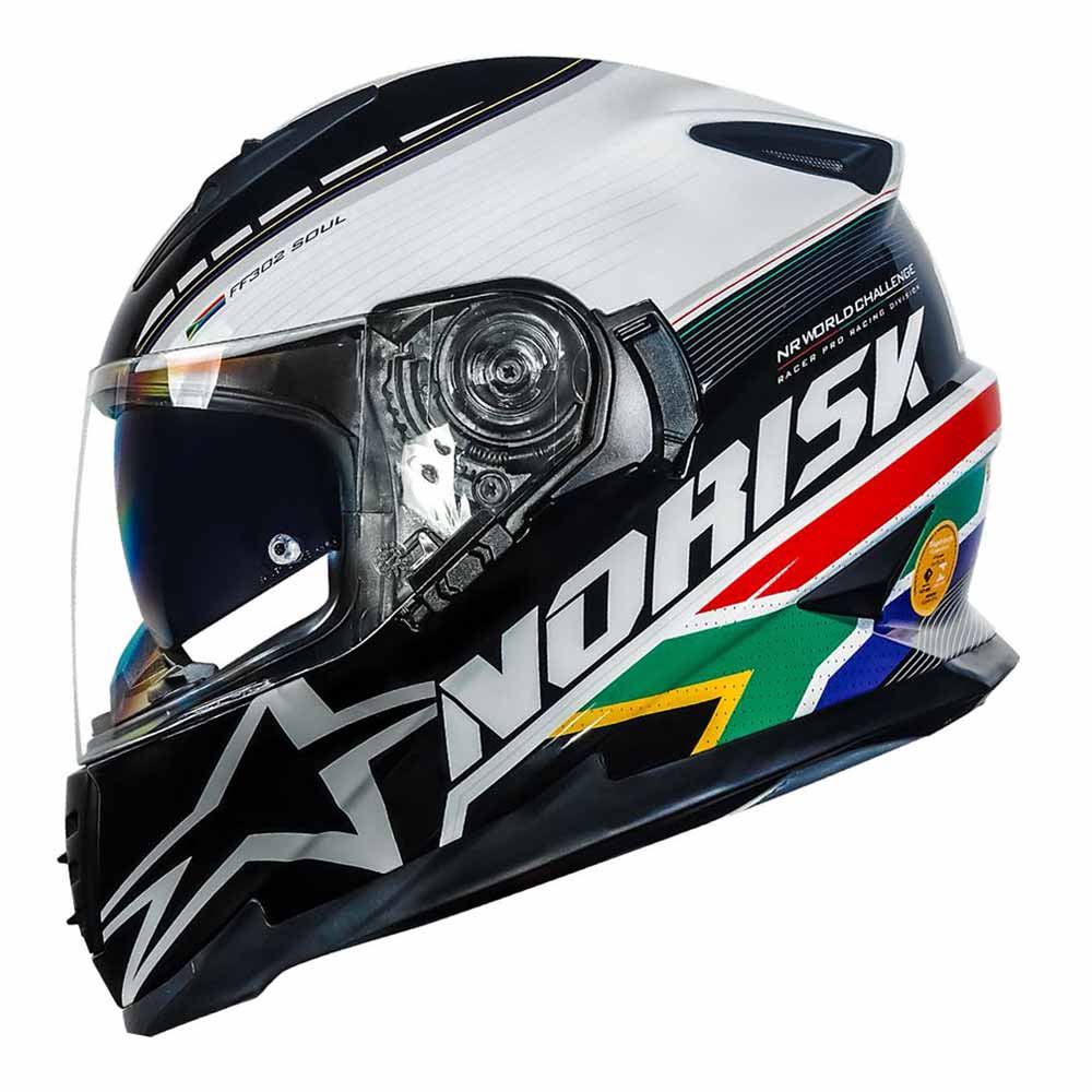 Capacete Norisk FF302 Grand Prix África do Sul