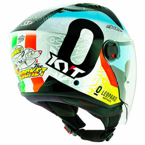 Capacete Kyt D-City Foggia Misano 2022 Aberto